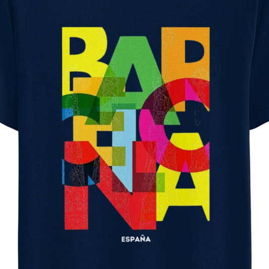 Barcelona Colores T-Shirt - El Fenicio