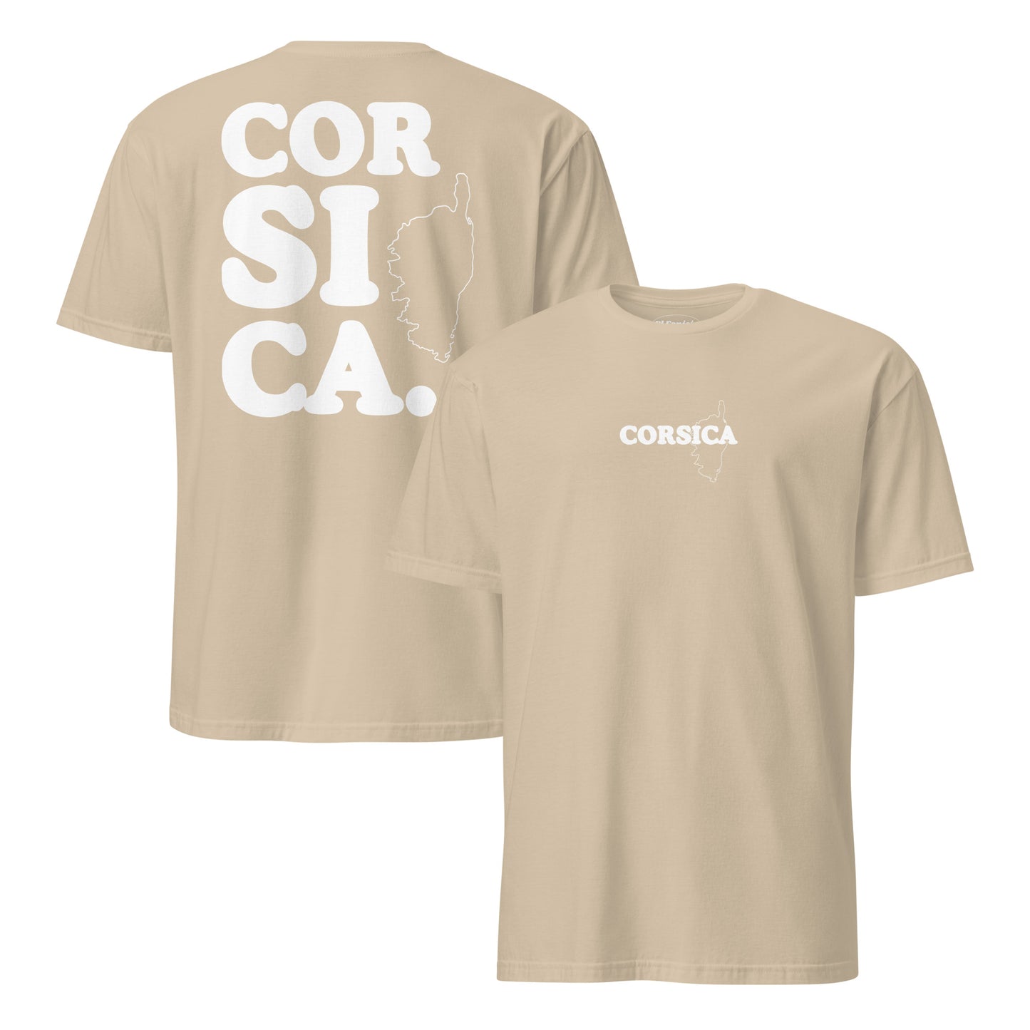 corsica t-shirt beige