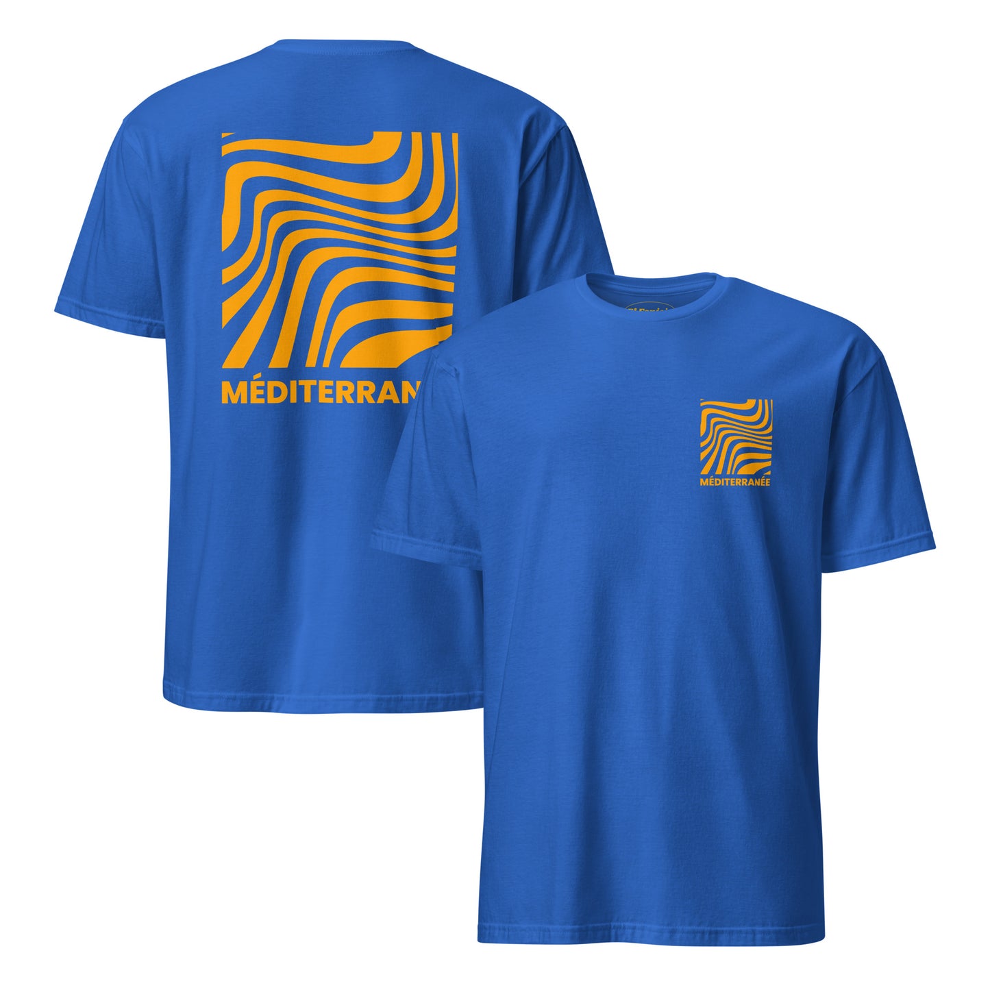 mediterrannee waves blue t-shirt