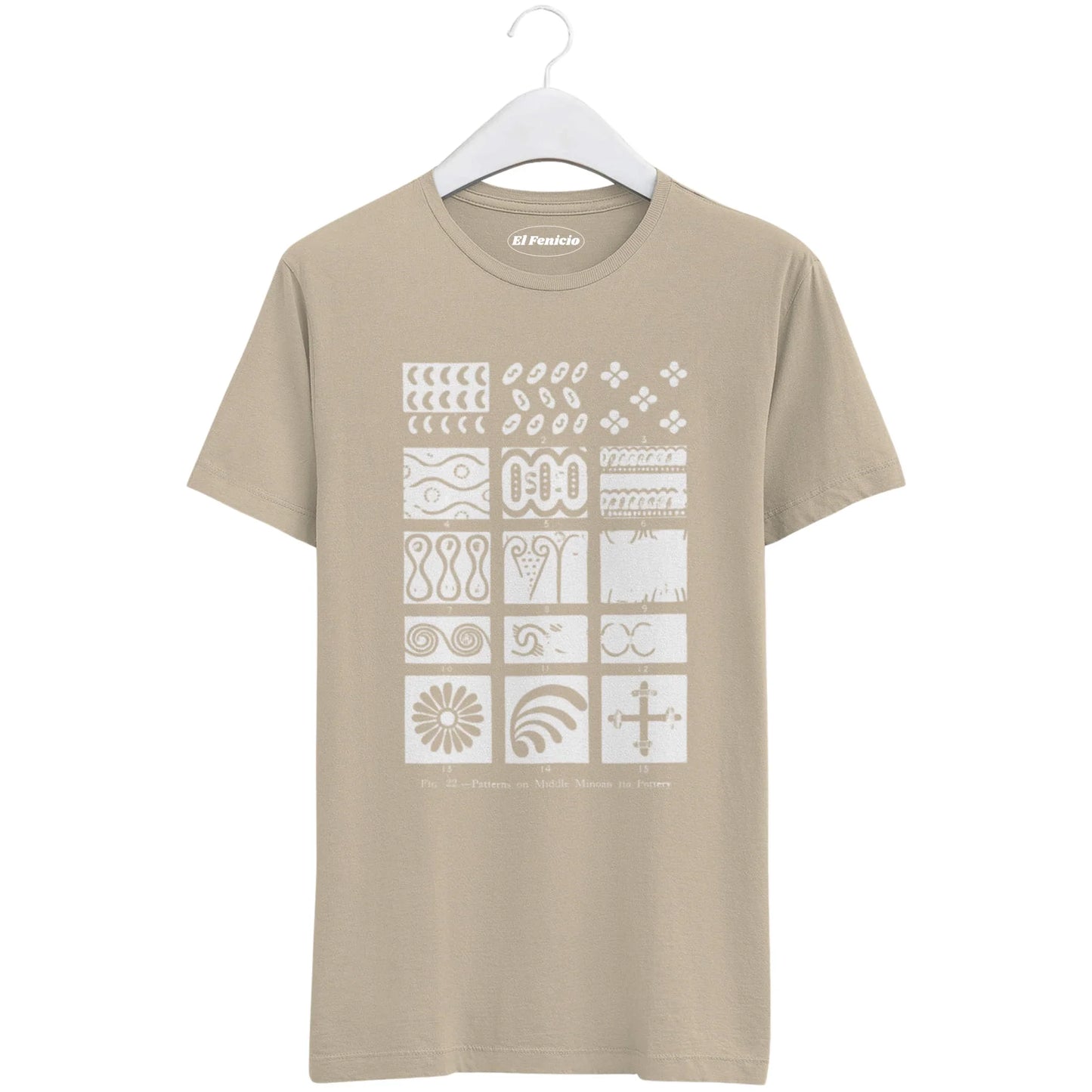 Minoan Pattern 2 T-Shirt - El Fenicio