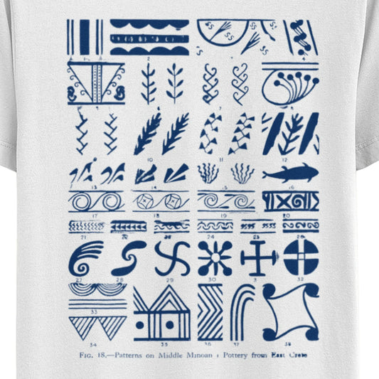 Minoan Pattern 1 T-Shirt - El Fenicio
