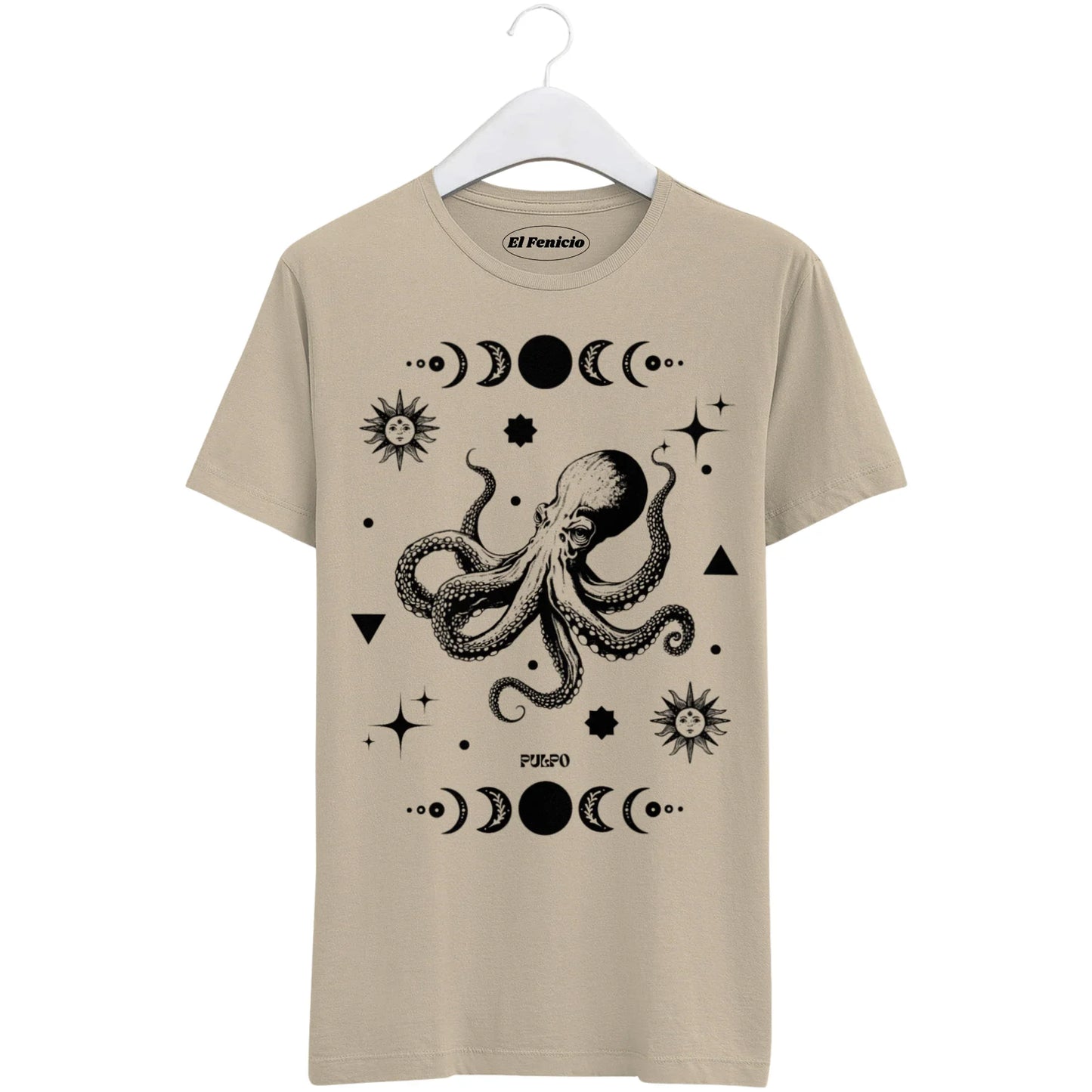 Pulpo White T-Shirt - El Fenicio