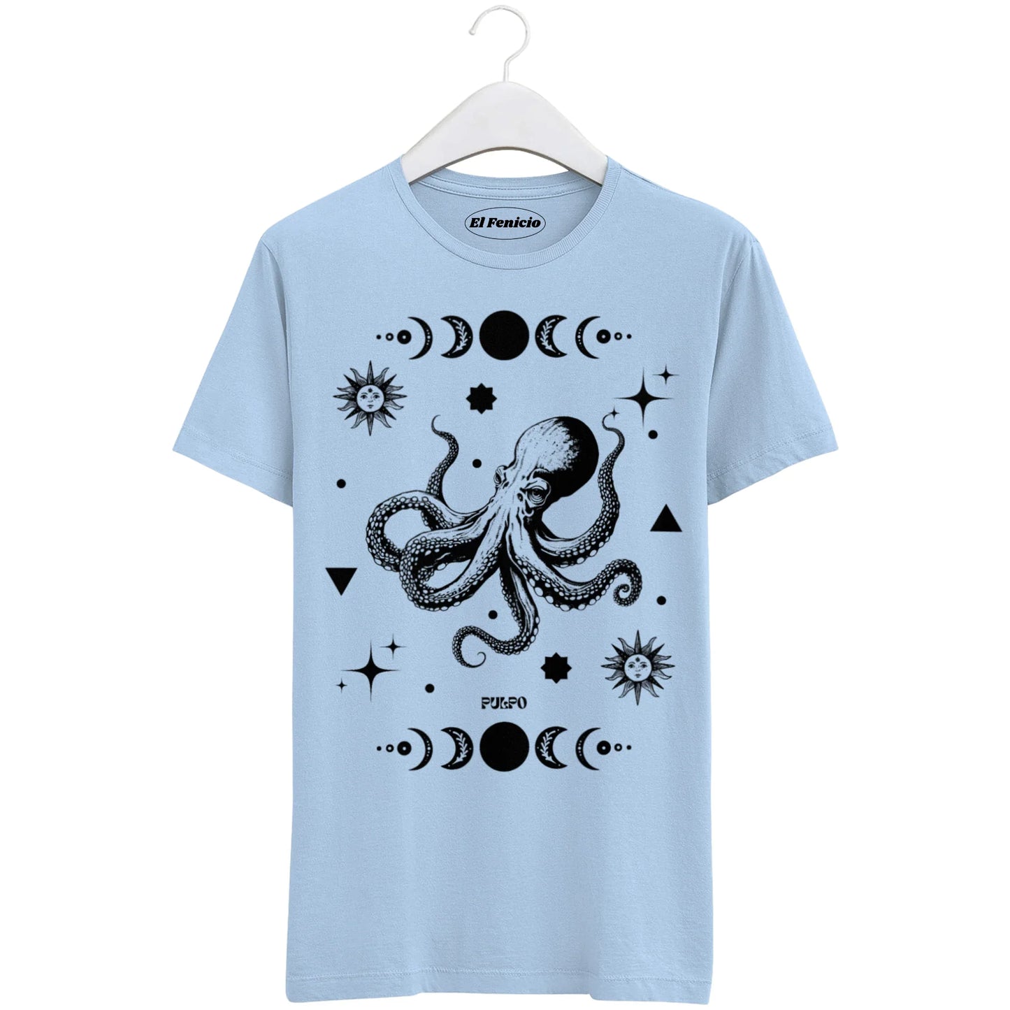 Pulpo White T-Shirt - El Fenicio