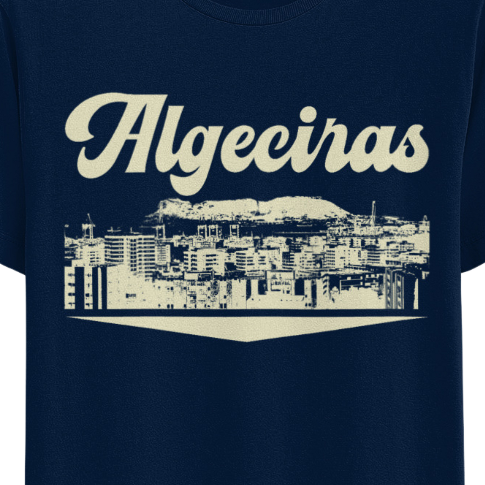 Algeciras Navy T-Shirt