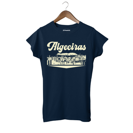 Algeciras Women's Navy T-Shirt