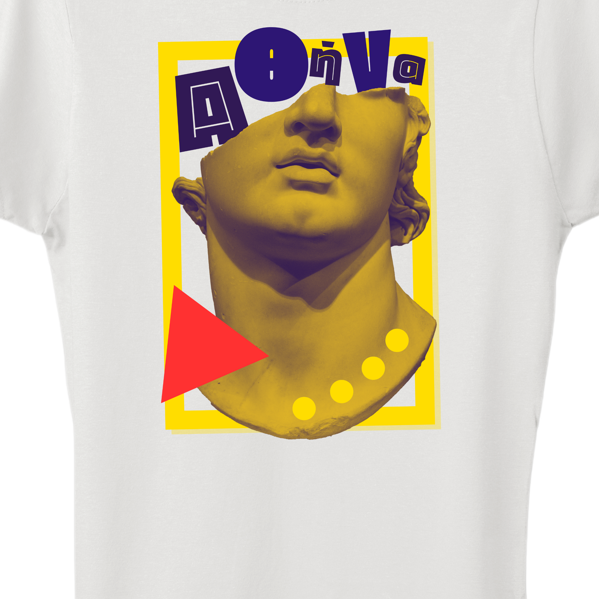 Athena Pop Women's T-Shirt statue greece