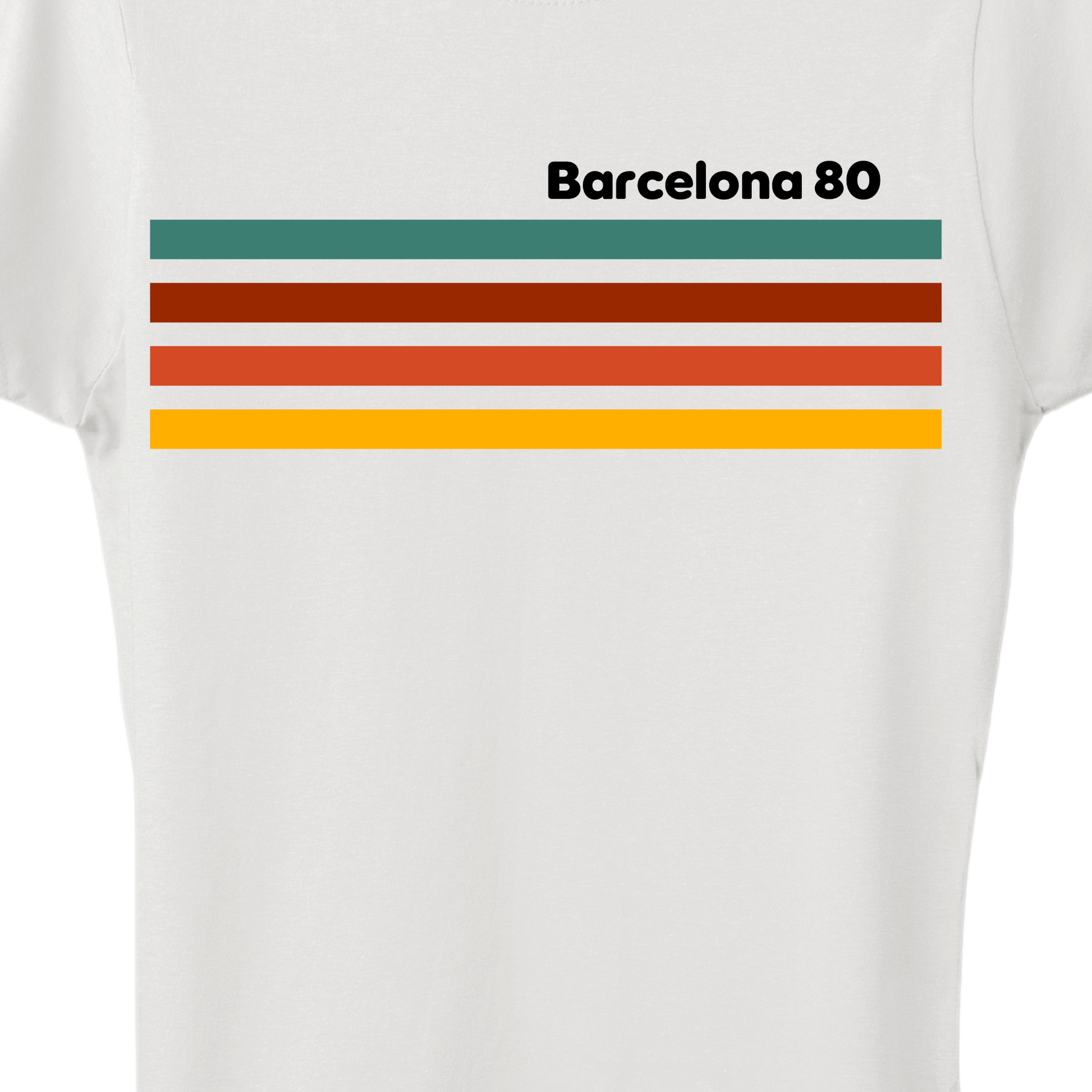 Barcelona 80 White Women's T-Shirt