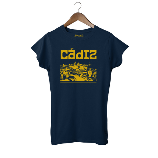 Cádiz Capital spain Women's navy blue T-Shirt
