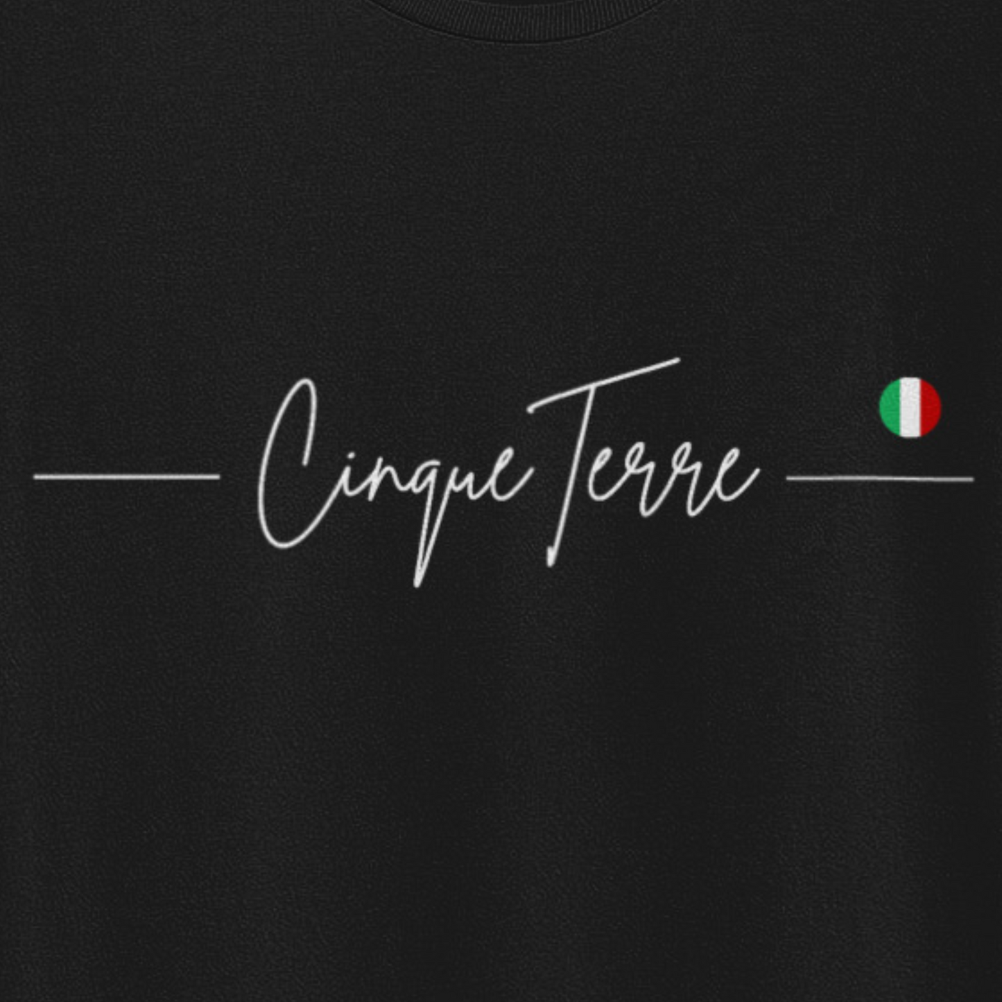 Cinque Terre black T-Shirt