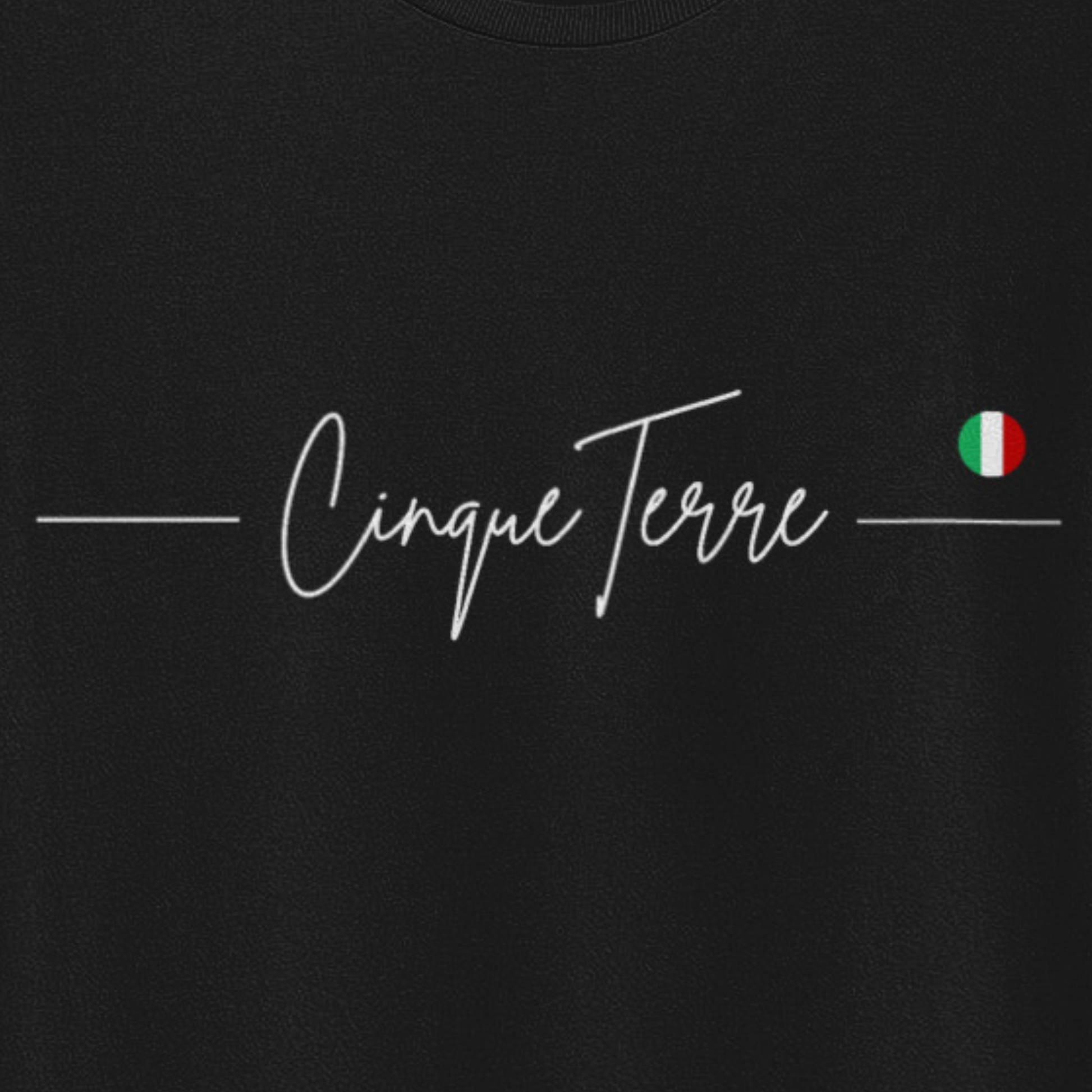 Cinque Terre black T-Shirt