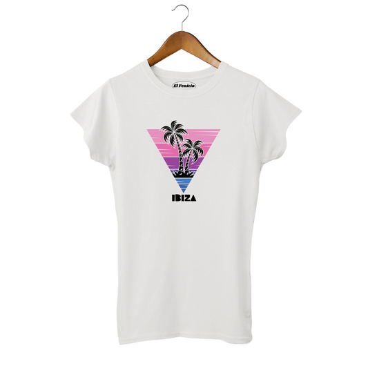 Ibiza palm trees Women's T-Shirt