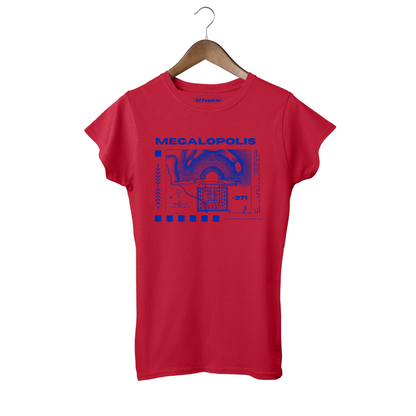 Megalopolis Women's T-Shirt red greece el fenicio