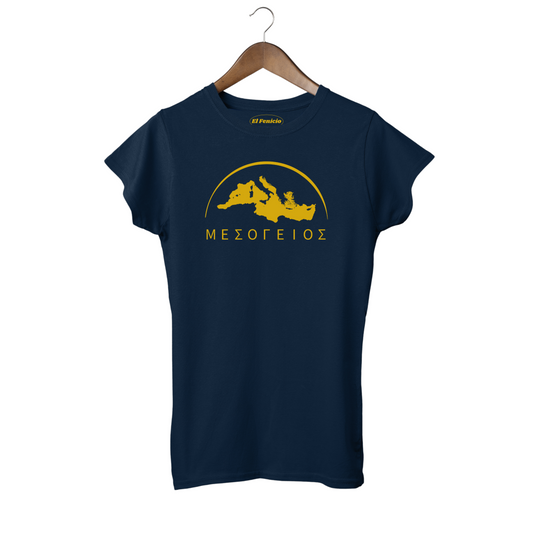 Mesogeios Women's T-Shirt navy blue 