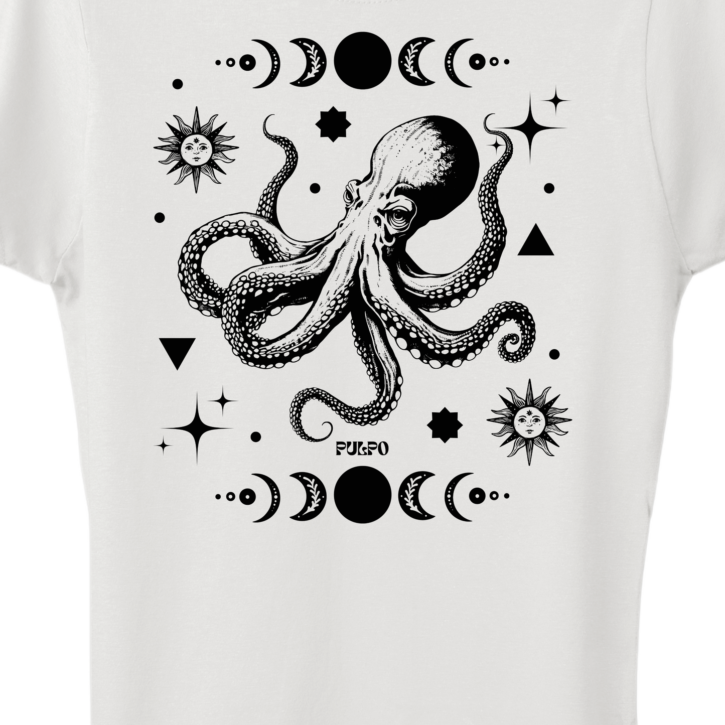 Pulpo octopus white Women's T-Shirt