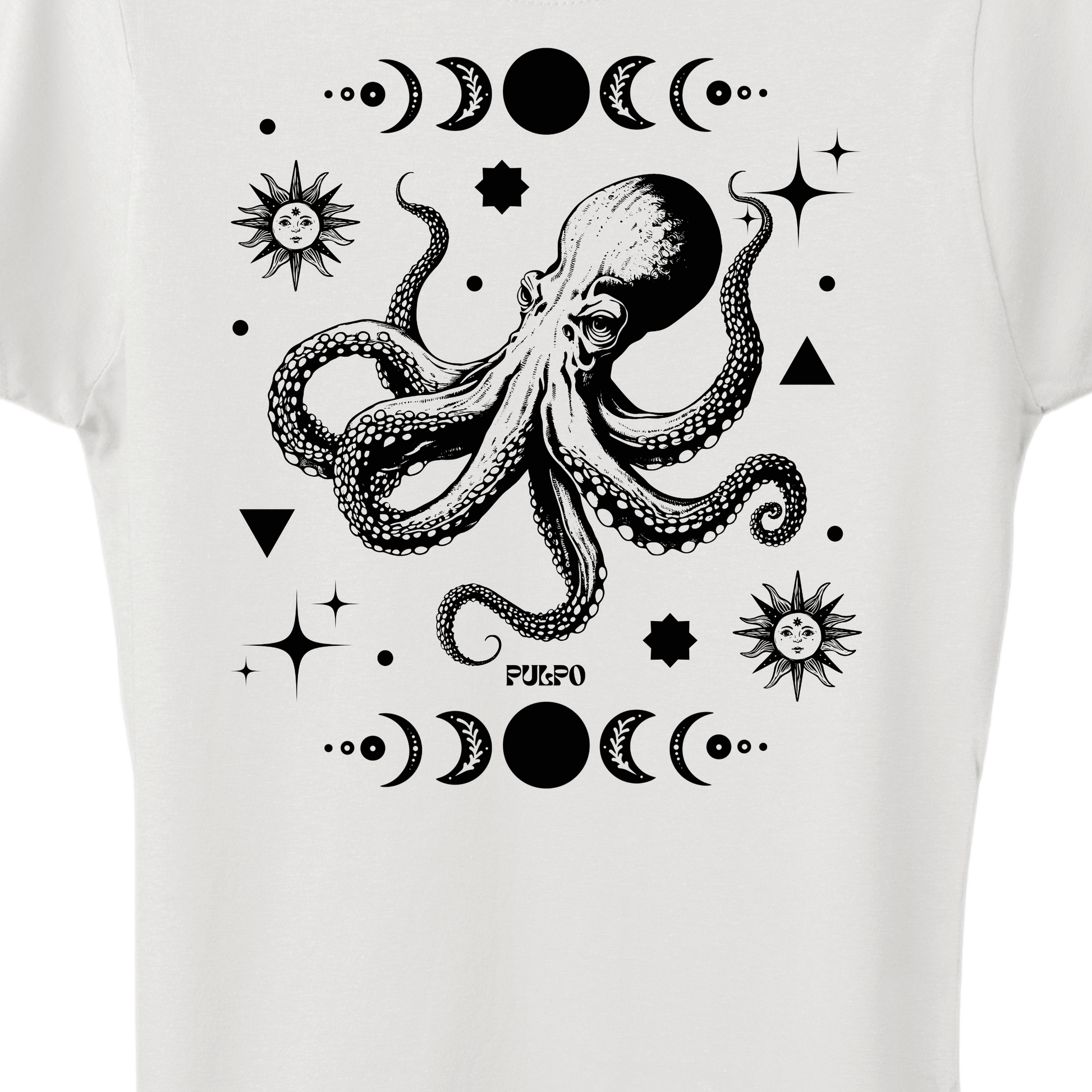 Pulpo octopus white Women's T-Shirt