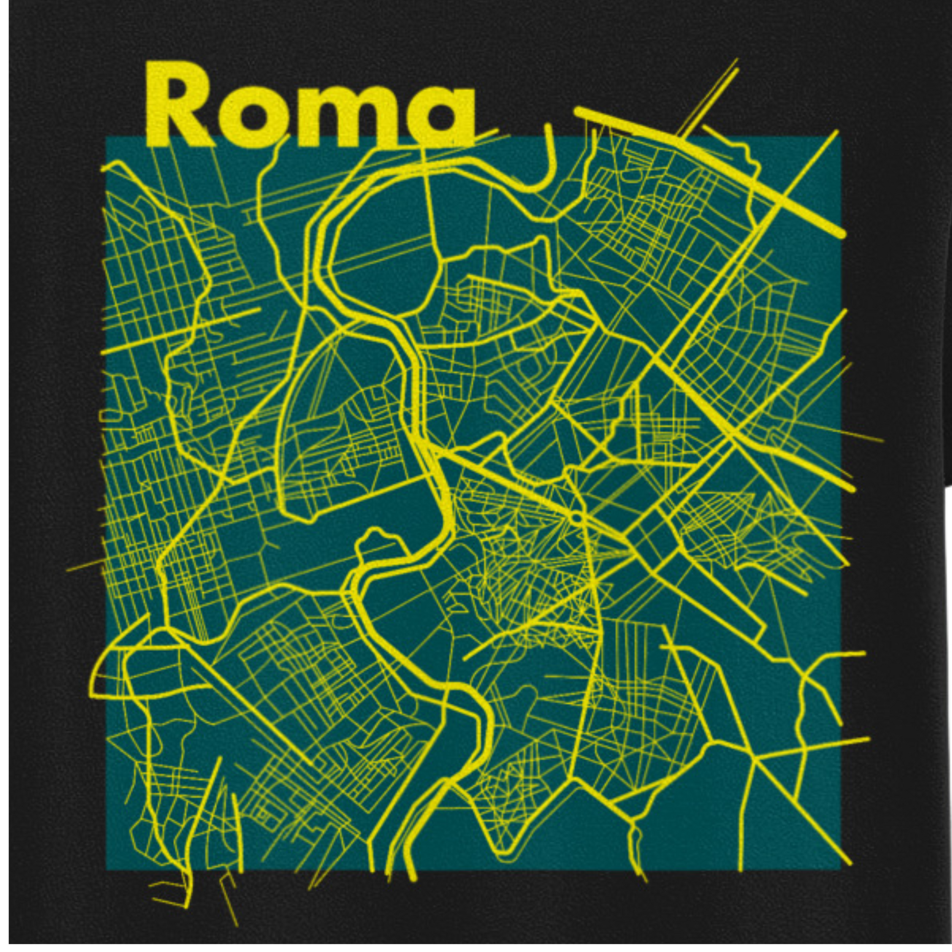 Roma Map T-Shirt