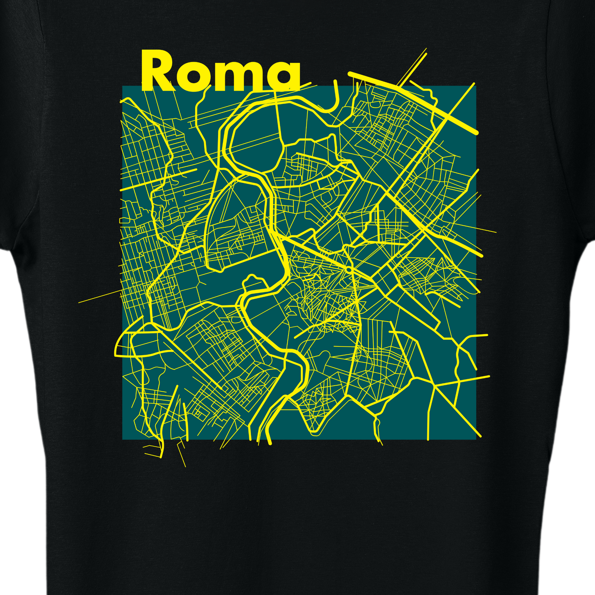 Roma map Women's T-Shirt