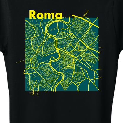 Roma map Women's T-Shirt