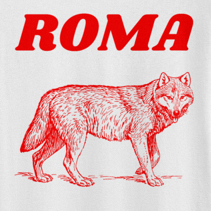 Roma Wolf white T-Shirt