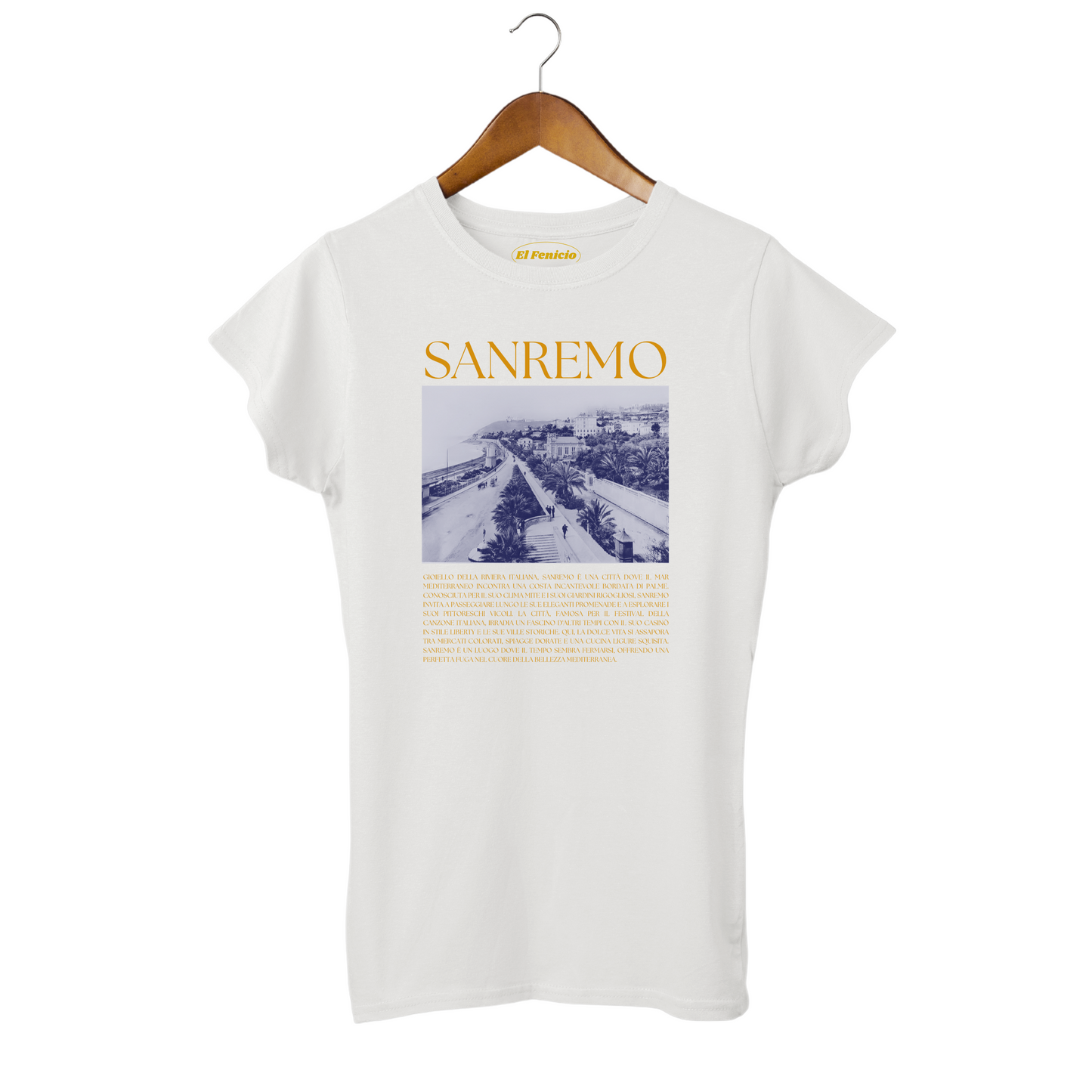 Sanremo Women's T-Shirt white italia white