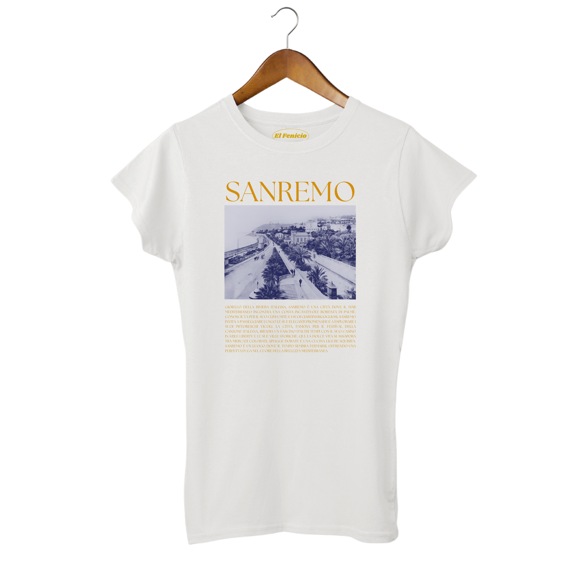 Sanremo Women's T-Shirt white italia white