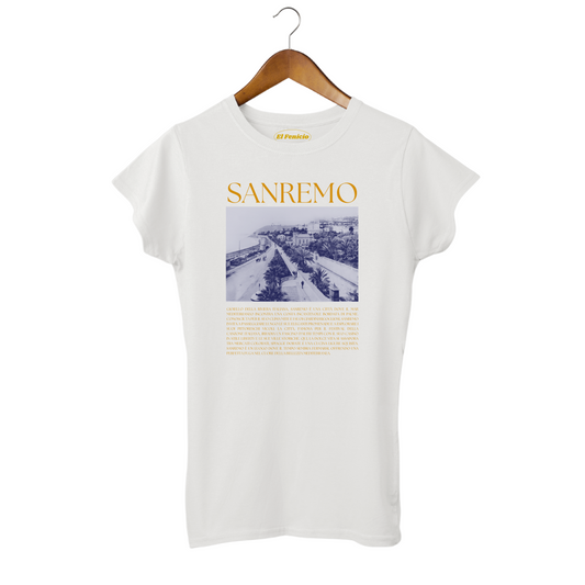 Sanremo Women's T-Shirt white italia white