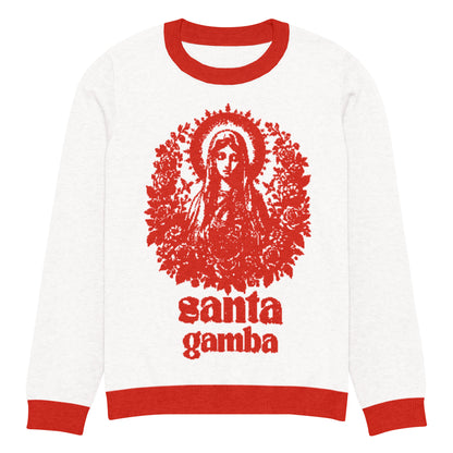 santa gamba knitted sweater
