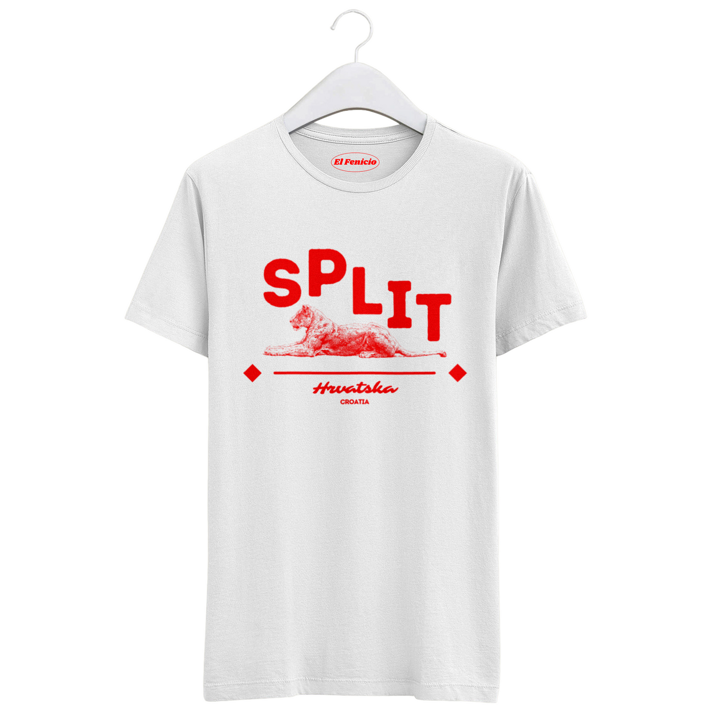 Split Lion croatia T-Shirt