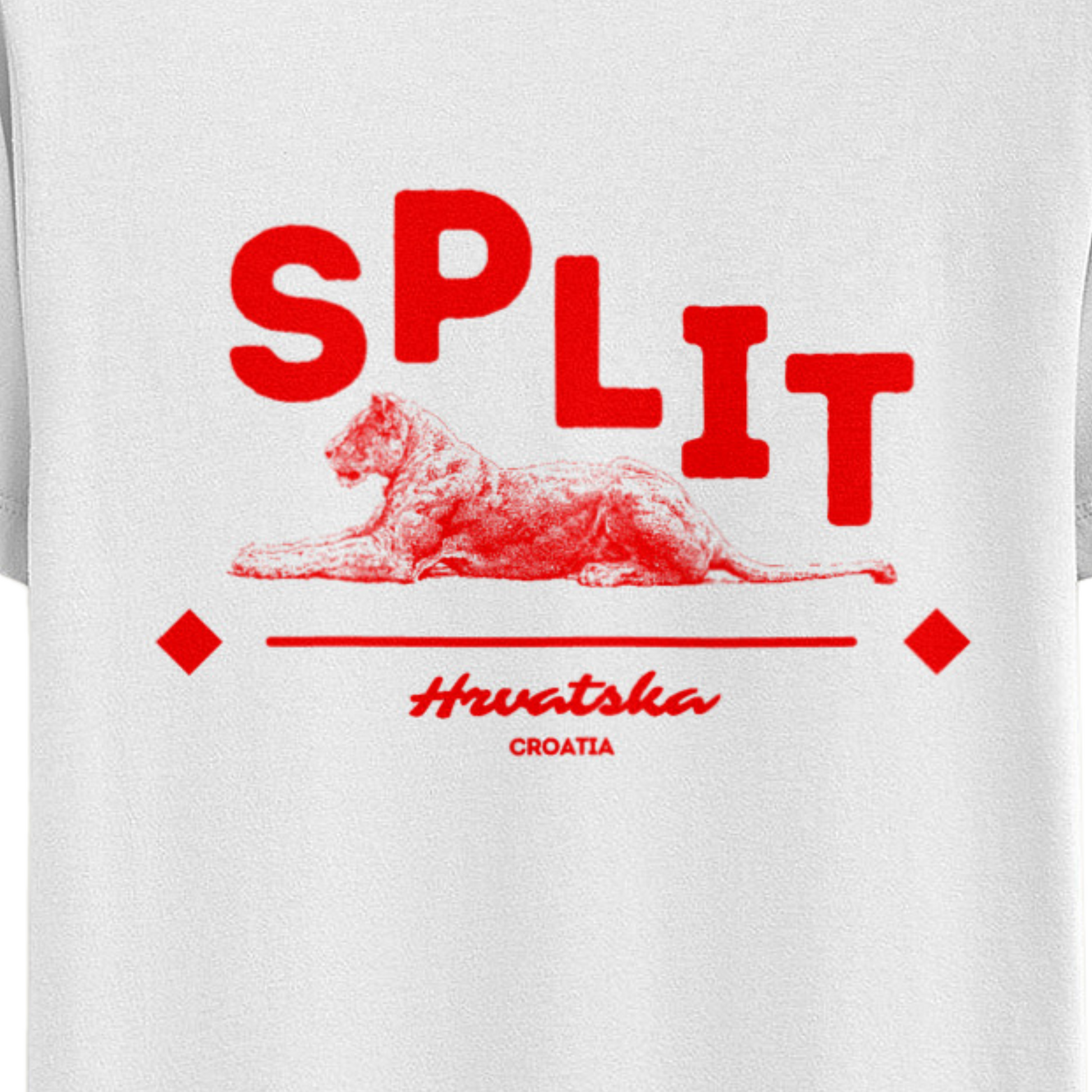 Split Lion T-Shirt croatia