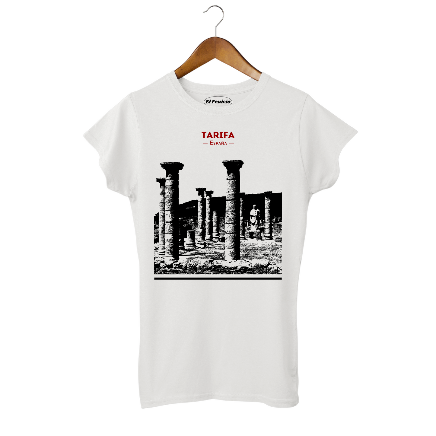 Tarifa Women's T-Shirt baelo claudia roman ruins spain