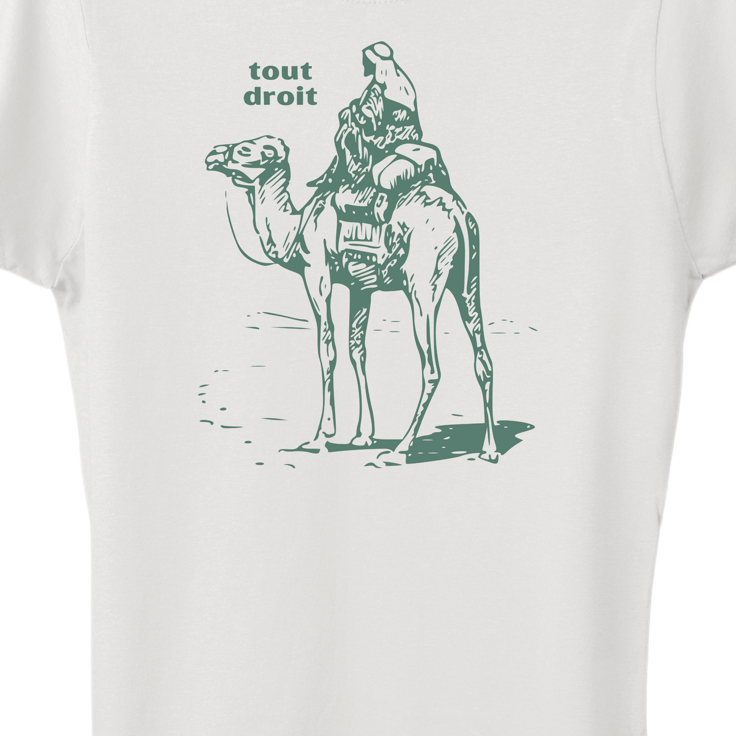 Tout droit Women's T-Shirt desert dromadaire