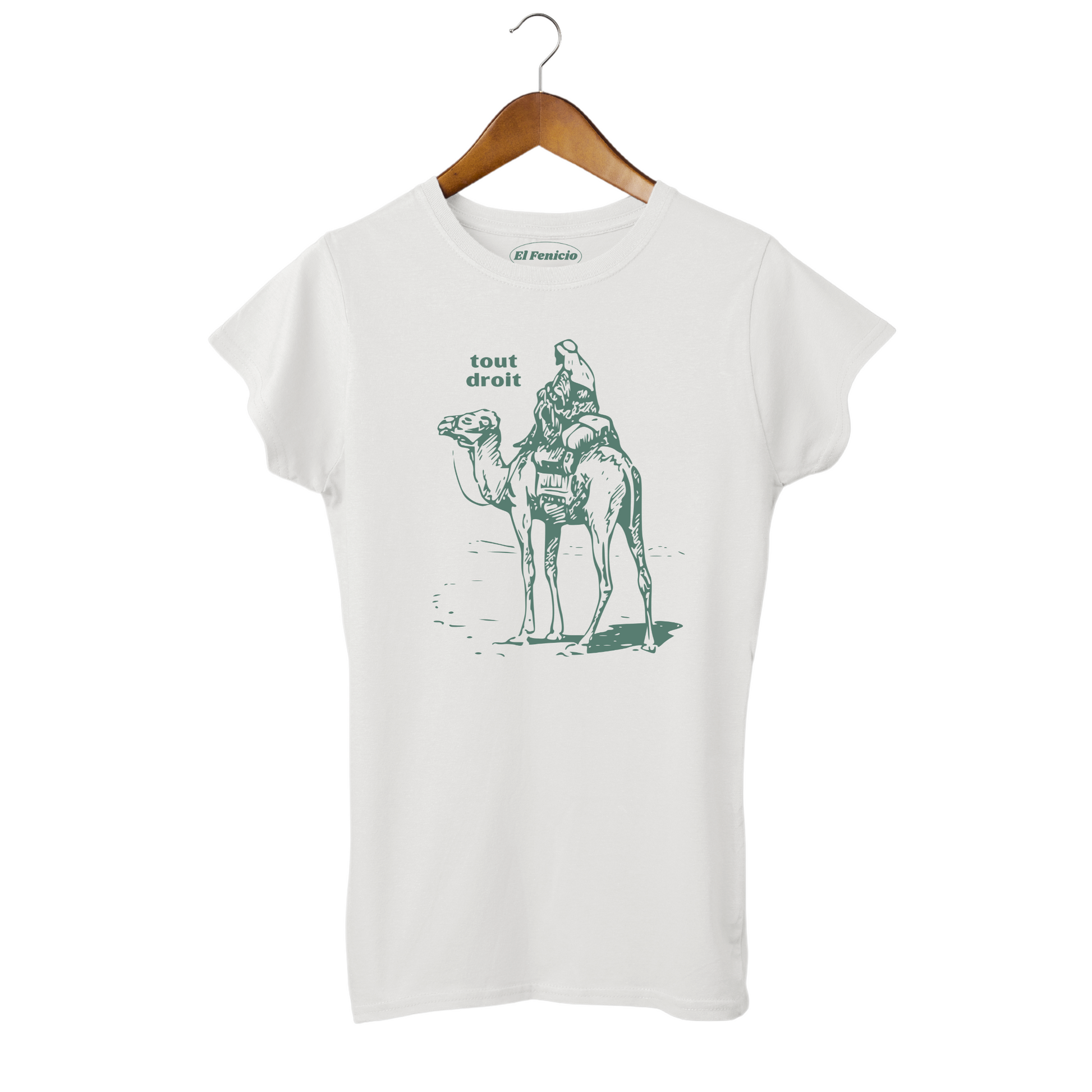 Tout droit Women's T-Shirt dromadaire desert