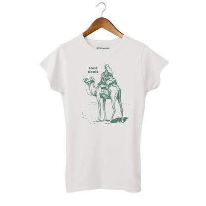 Tout droit Women's T-Shirt dromadaire desert