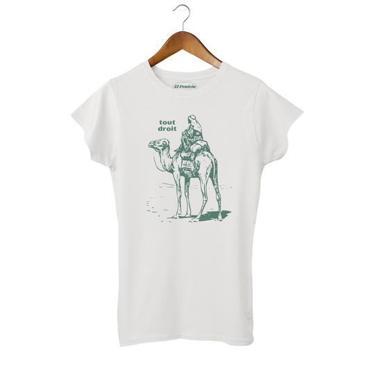 Tout droit Women's T-Shirt dromadaire desert